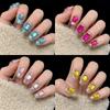 120Pcs/Box Colorful 3D Nail Art Rhinestones Flat Back DIY Nail Art  Manicure Accessory