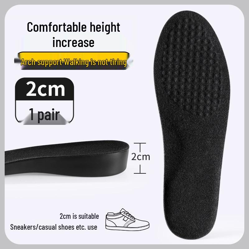 Unisex Shock-Absorbing Insoles for Leather Shoes, Martin Boots & Boots