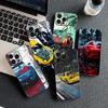 Supercar Super Car Cartoon Taillights Phone Case for Xiaomi Redmi Note 12 11 10 A3 Pro 10A 10C 12C Note12 5G 4G Protective Cover