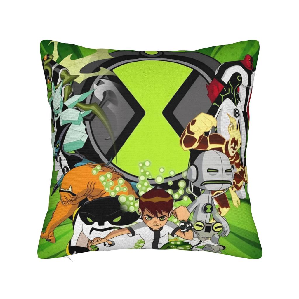Ben 10 Anime Pillow Cover Stuff Printed Cushion Cover Decor  Pillow Case Cover Home Multi-Size