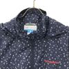 Columbia Floral Zip jacket L Navy Outdoor PL3992 Women Used