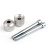 2Pcs Silver Handlebar Risers For BMW F800GS/ADV/ F700GS/ F650GS-TWIN M10x1.25mm