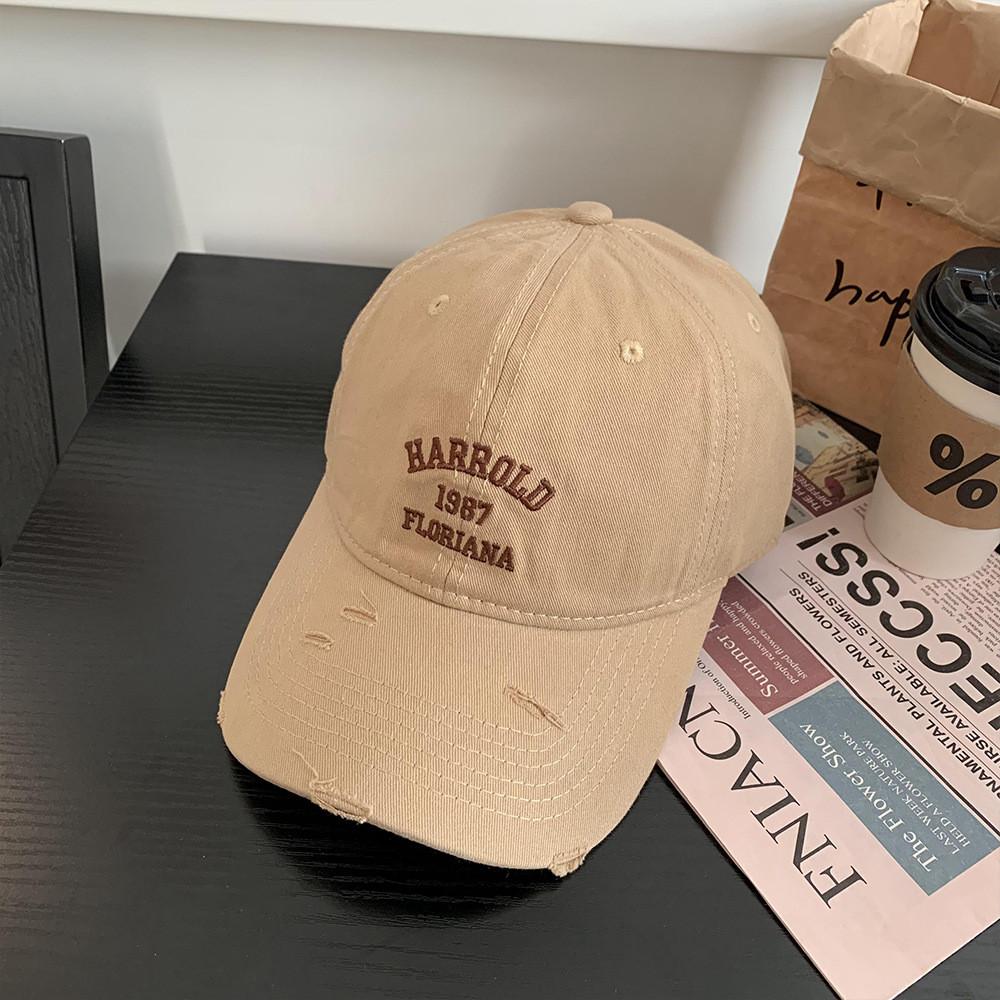 Letter Harrold 1987 Embroidered Baseball Cap For Unisex Adults Hat Breathable