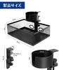 Drink Holder Desk Clamp Cup Holder Under Table Storage Rack 360 Degree Rotation with Sheet Clamp Type No Drilling Required Easy Installation Space