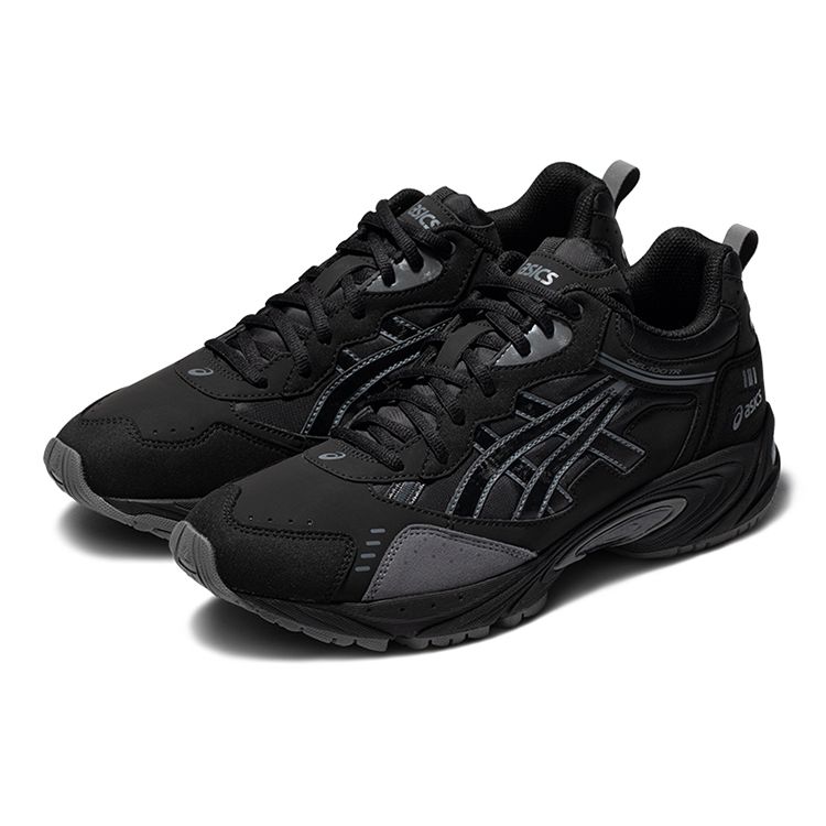 Asics Gel-100 Low Top Unisex Sneaker Black Gray 1203A171-001