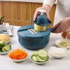 9 In 1 Vegetable Cutter Multi-Functional Potatoes Manually Cut Shred Slicer Grater Kitchenware Acceesories Tools