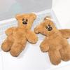 Teddy Bear Cute Plush Pendant Keychain Key Holder Decoration Bag Gifts Charm