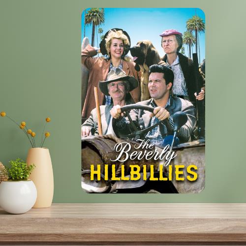 Beverly Hillbillies Metal TV Show Poster Sign 20x30cm(7.8x11.8inch)