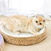 Round Cat Scratching Board Wear-Resistant Pet Sofa Bed Comfortable Dog Sleeping Bed  Paws Care