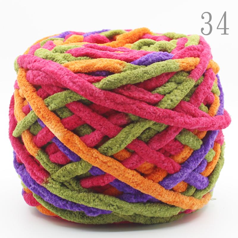 2. Double Hand Knitting Ice Bar Yarn Balls, Knitting Thick Yarn With Sticks, Knitting Slipper Yarn, Hat Scarf Yarn, Single-Strand Thick Yarn Balls
