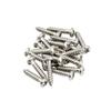 FLEOR 20PCS Round Head Screws 2.8x13mm Guitar String Locking Nut Mounting Screws String Tree Retainer Bar Screws