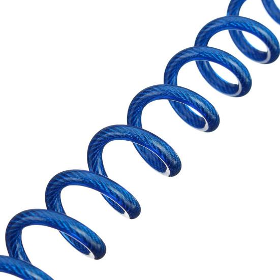 Segurança anti-roubo mola corda motocicleta roda freio a disco cabo de bloqueio fio