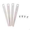 4Pcs Saxophone Flat Springs + 4 Pcs Screw