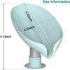 Leaf Shape Self Draining Soap Holder No Drill Suction Cup Soap Dish Quick Dry Bar Soap Saver for Shower Bathroom Kitchen Sink Green 1-Pack