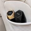 Car Trash Can with Lid Leakproof Car Dustbin Diamond Shape Waterproof Garbage Bin Mini Trashcan Car Vehicle Waste