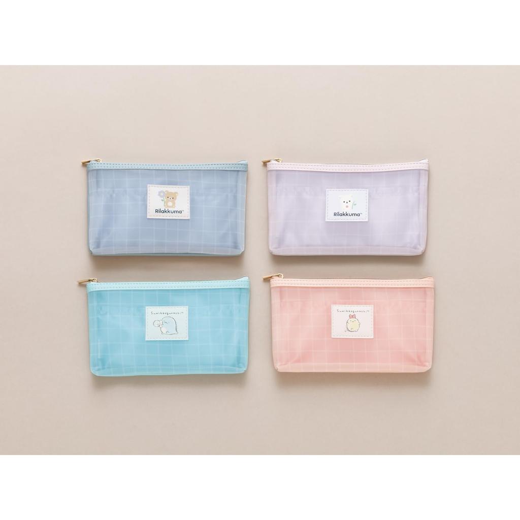 Rilakkuma Mesh Pen H115 X W190 X D20mm San-X Pouch, PT19601,