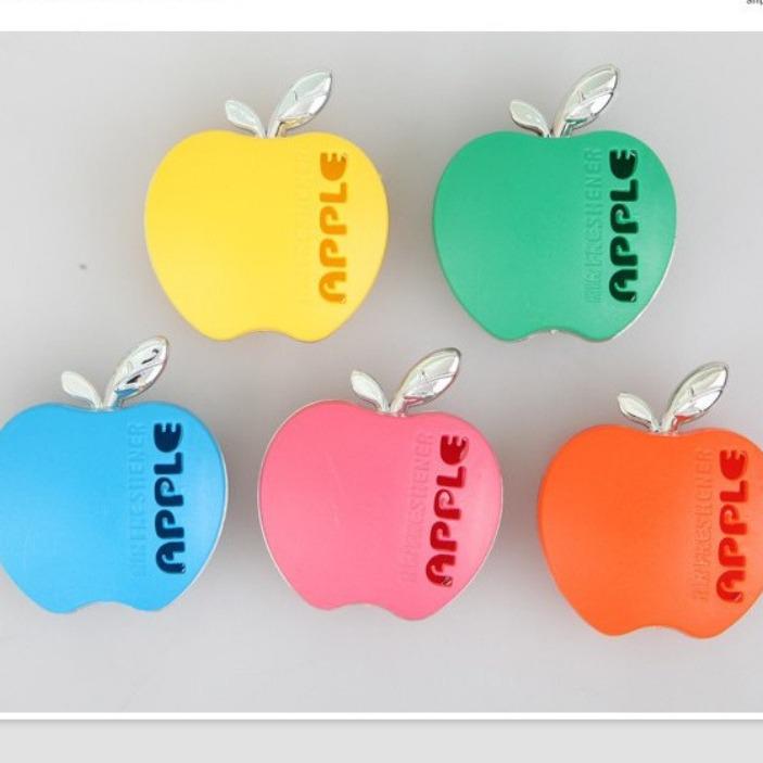 Colorful Apple Car Vent Aromatherapy Pendant - Cute Interior Perfume