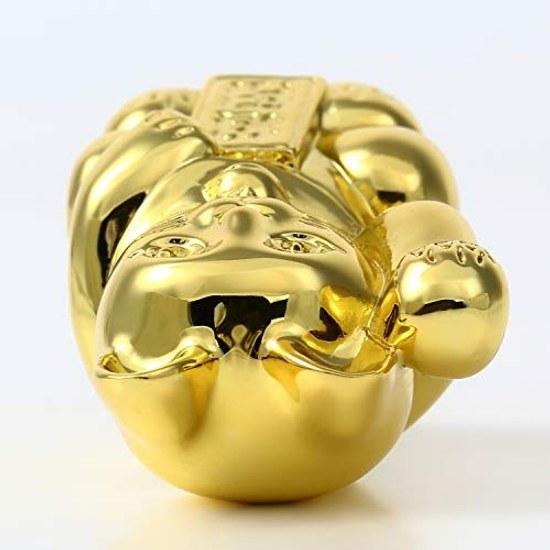 Maneki Neko Gold Color Platinum Weighty Usaya Original Design (Gold Color)