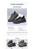 Men's Spring/Autumn Non-Slip Breathable Hiking Shoes - Versatile, Fashionable, Soft Sole, Wear-Resistant Casual Dad Shoes