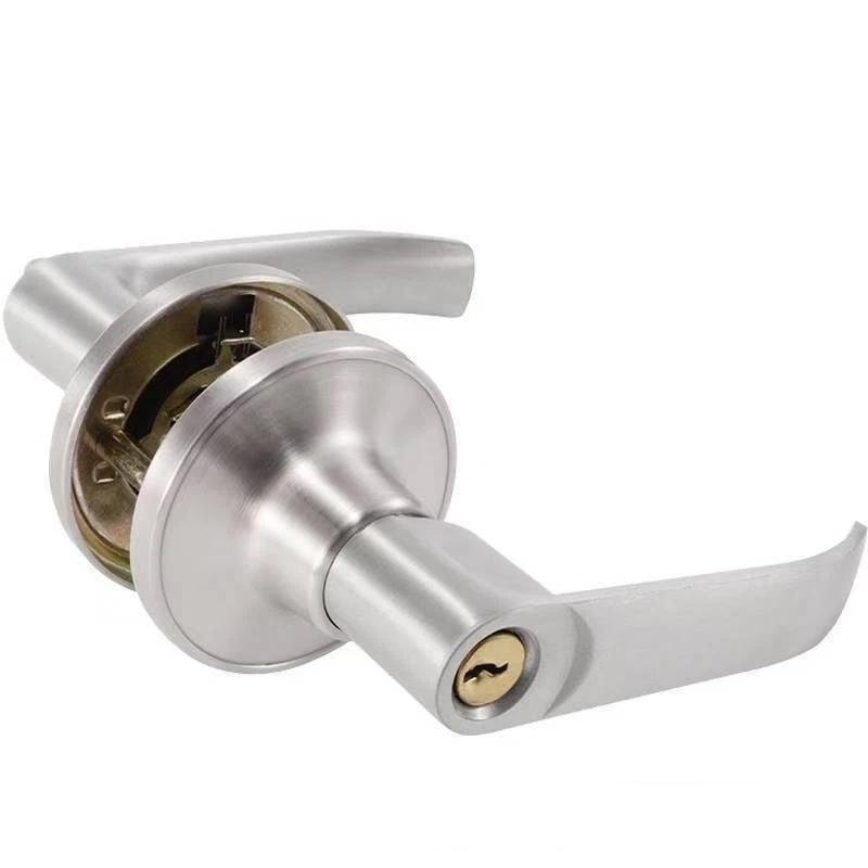 Door Handle Lock Round Entry Security Privacy Sliding Front Doors Entrance Keyed Locks For Bedroom Living Room Household