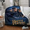 1pc Harry Potter Flannel Blanket Soft Warm Throw for Home, Office, Travel, All-Season Cozy Bedding GiftL1285