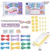 DIY Children's Bracelet Weaving Set: Colorful Craft Toy for Girls