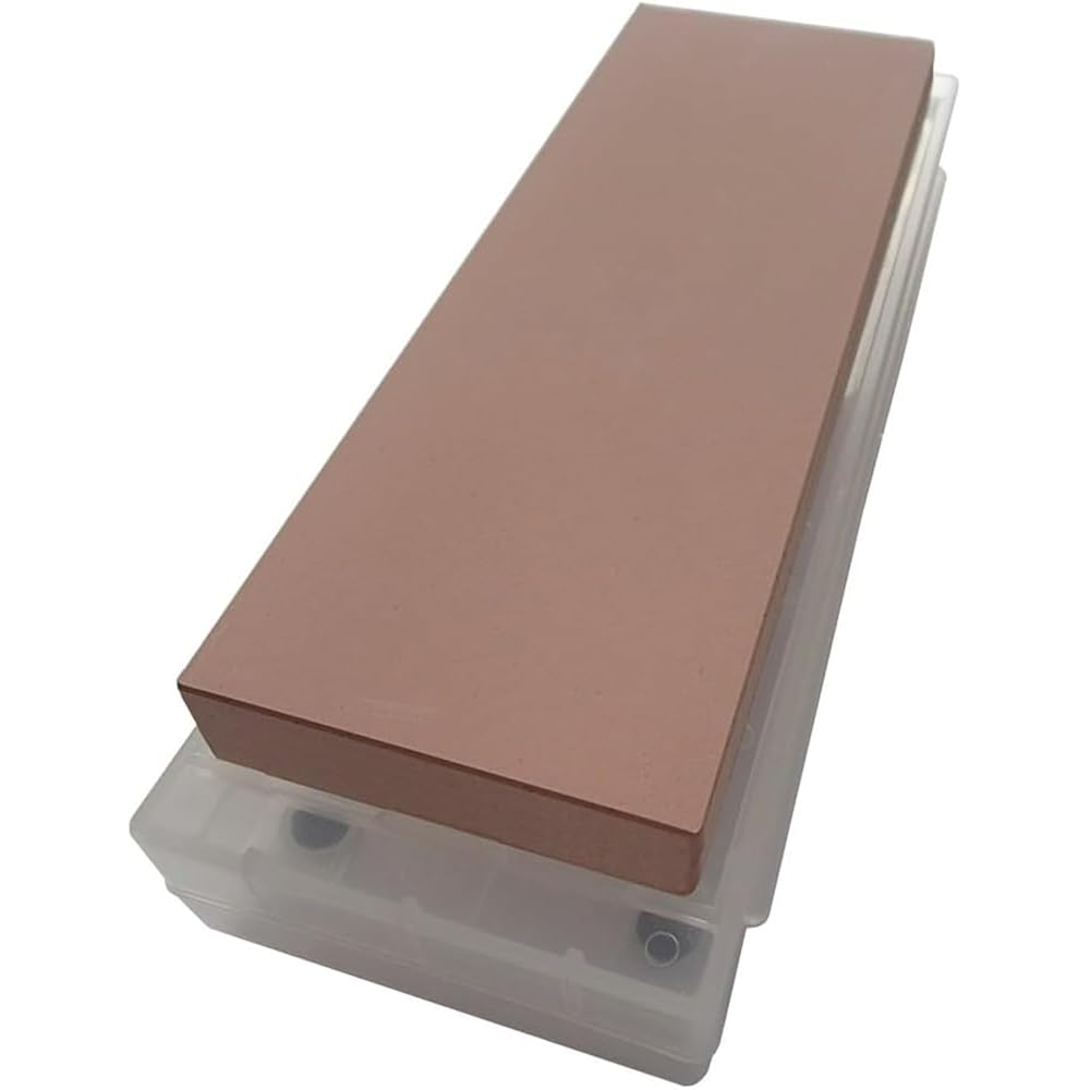 Naniwa (NANIWA) Professional Whetstone Tsuyoshi Kenki (Kagayaki) #3000 with sharpening stand and ...