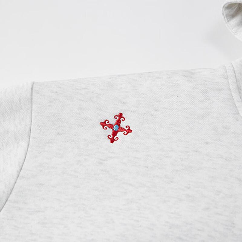 Snoopy Men's Embroidered Hooded Sweatshirt