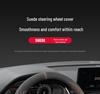 Electric MINI Steering Wheel Cover: Ultra-thin, Anti-slip, Sweat-absorbing, Plush Winter Grip.