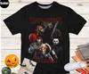 Halloween Squad Michael Myers Chucky Freddy Krueger Jason Voorhees Short-Sleeve