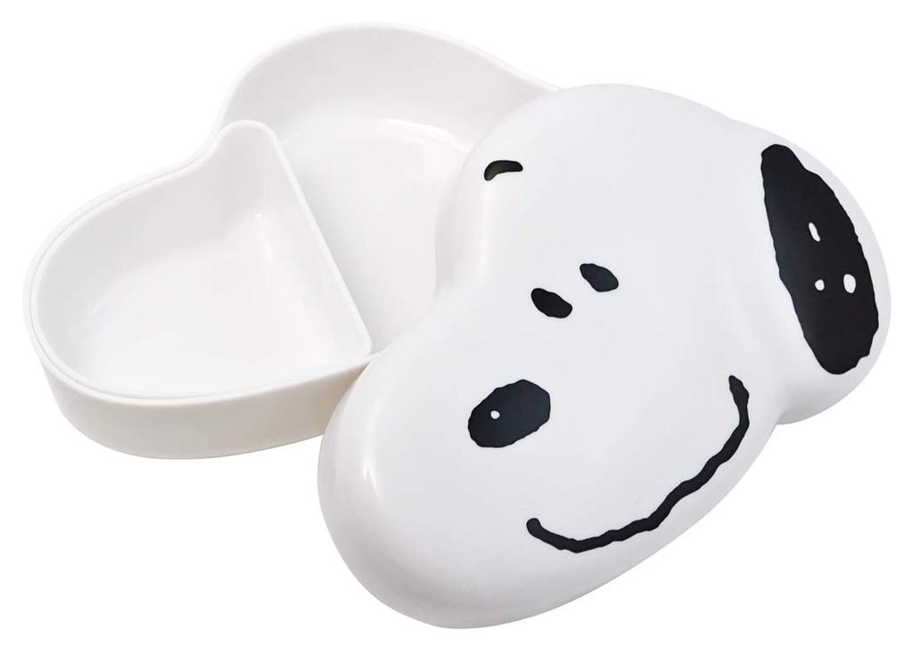 Skater Lunch LBD2 Die-Cut Box, 280ml, Snoopy, Peanuts,