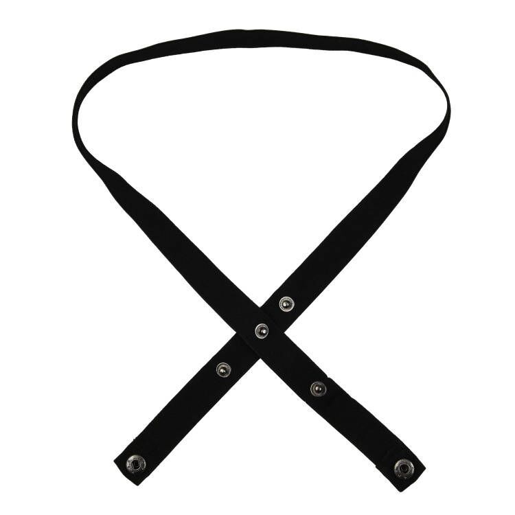 Male chastity lock accessory CB lock anti-escape waist restraint chastity lock fixed band with elastic adjustable straps