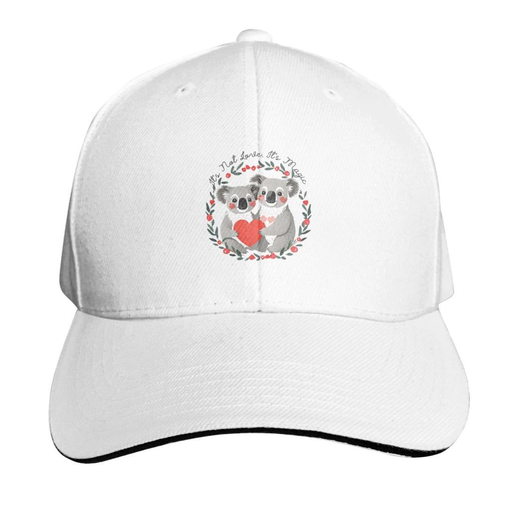 Merch Love Redefined Koala Bear Cap Fashion Casual Baseball Caps Adjustable Hat Hip Hop SummerUnisex Baseball Hats Polychromatic