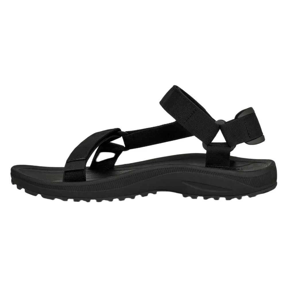 Teva Winsted sandals adjustable hook and loop straps Black