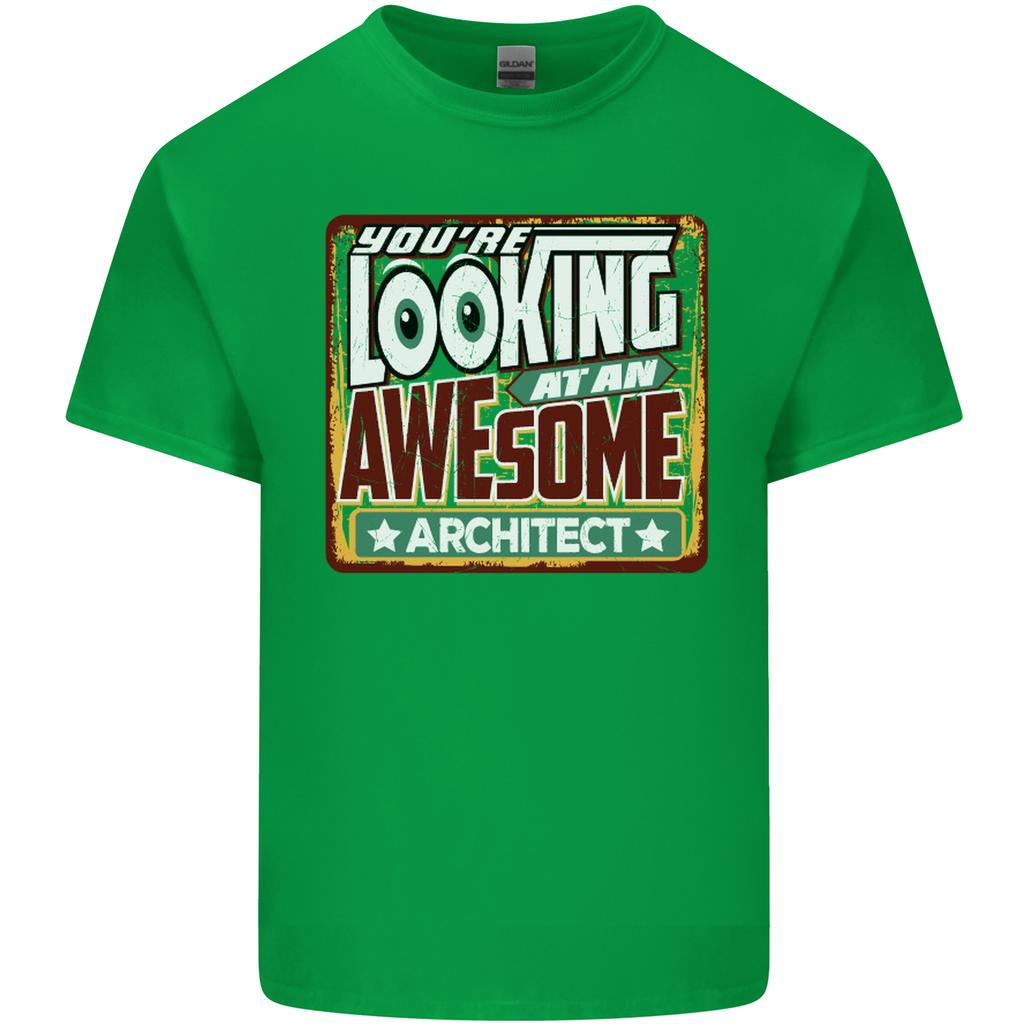 Youre Looking At an Awesome Architect Unisexs Light Cotton TShirt