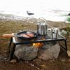 ZISIZ Outdoor Folding Mesh Camping Table