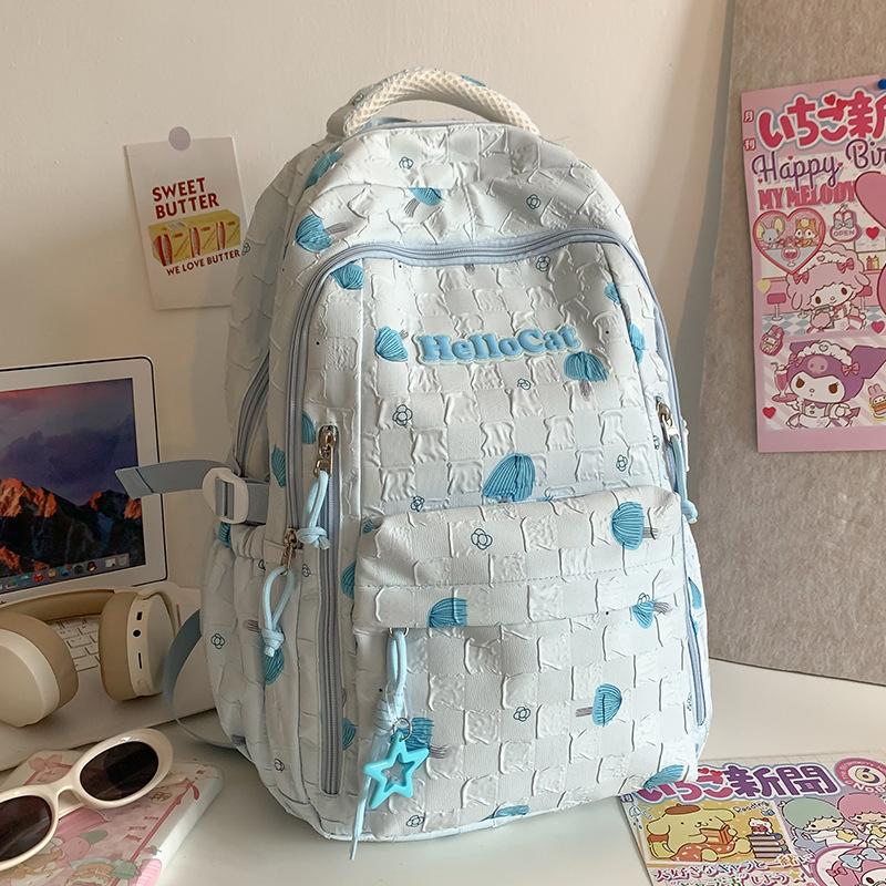 Children's Schoolbags Elementary School Girls Junior High School Girls Letters High Looking Dirty Resistant Backpack
