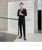 2022 Men's Solid Color Two-Button Suit & Trousers Set