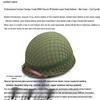 WWII M1 Classic Steel Helmet with Net Cover & Luminous Cat Eye Band - 3-in-1 Movie Prop Set