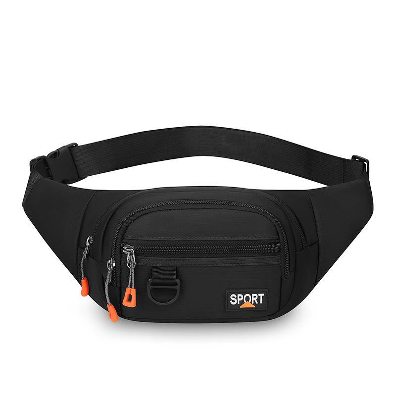 Herre Multifunksjonell Midjeveske Skulderveske Sport Utendørs Stor Kapasitet Crossbody-veske Mobiltelefonveske