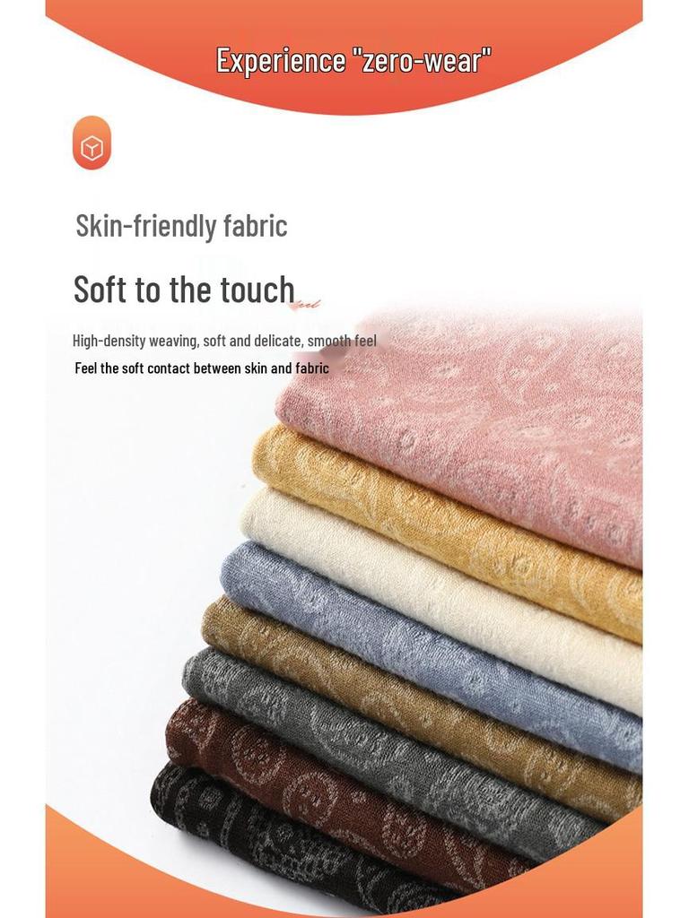 Unisex Winter Cotton Snood: Versatile Thick Neck Warmer & Cervical Protection Scarf