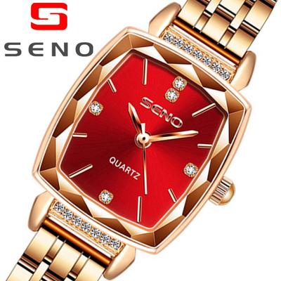 Ladies Quartz Waterproof Watch Fashion Small Square Watch