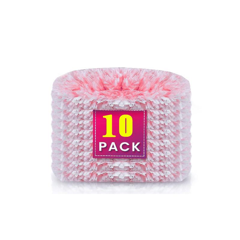 Heavy Duty Duster Refills Kit for Swiffer, 30-Pack Microfiber Pads with 2 Handles (3ft Extended + Short), Multi-Surface Cleaning