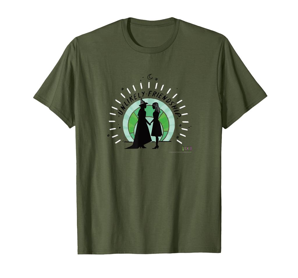 WICKED UNLIKELY FRIENDSHIP (Olive) T-shirt