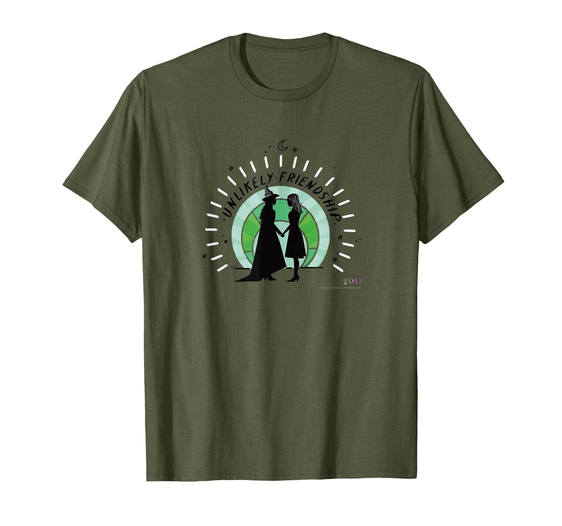 

WICKED UNLIKELY FRIENDSHIP (Olive) T-shirt