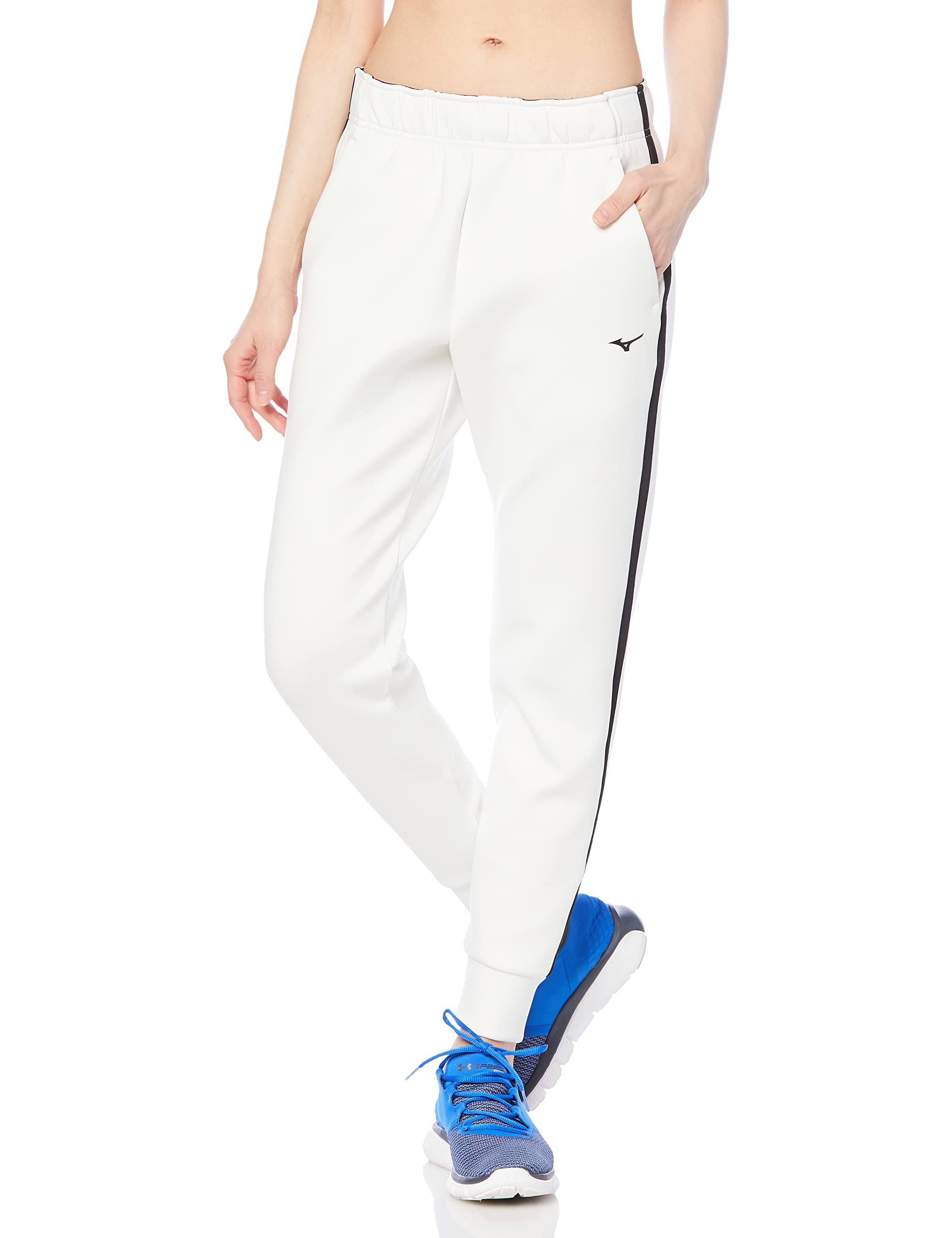 

Mizuno Stretch Sweat Training Size White Women s Pants, Wear, XL, 32MD1850,