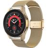 Bracelet + Case for Samsung Galaxy Watch 5 Pro 45mm, Gold