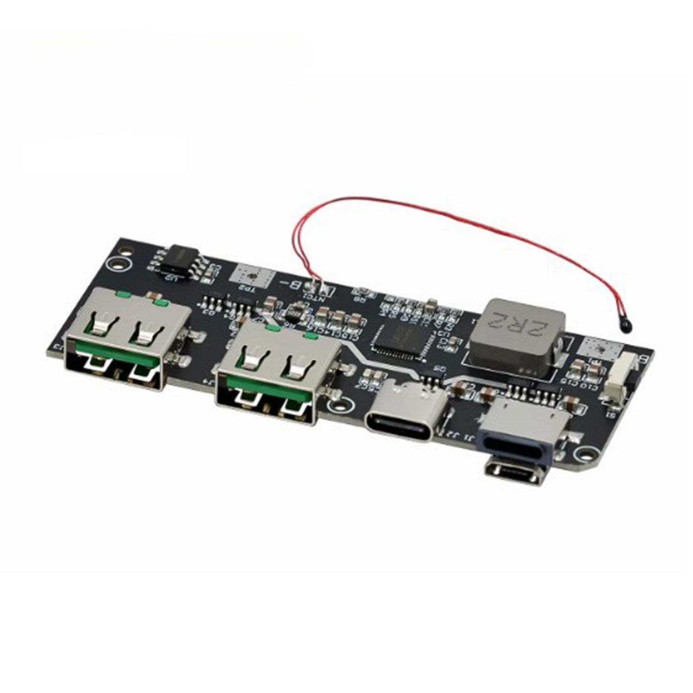 

22.5WPower bank5Port Two-Way Fast Charging Mobile Power Module BoarddiyMotherboard Nesting PartsQC4+PD3.0