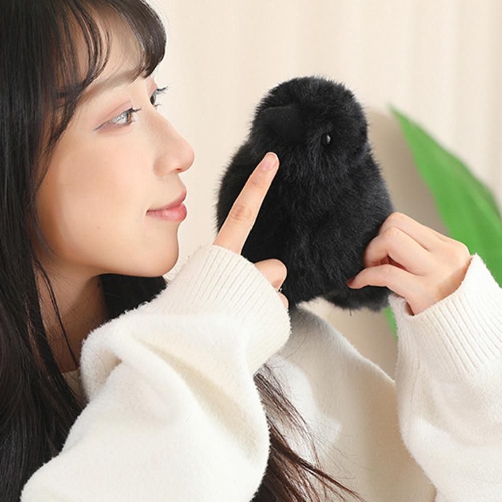 Interesting Crow Plush Toy Cartoon Funny Animal Plush Doll Black Crow Doll  Accompany Appease