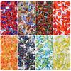 1300 יחידות 2x5 מ"מ צבעים מעורבים צינור זכוכית Bugle Seed Beads קסם צ'כית עבור DIY תכשיטי מלאכת ביצוע אביזרי תפירה בגד
